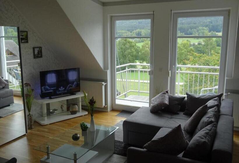 סטודיו סטנדרט עם מרפסת, Gäste Domizil Edel Zeit