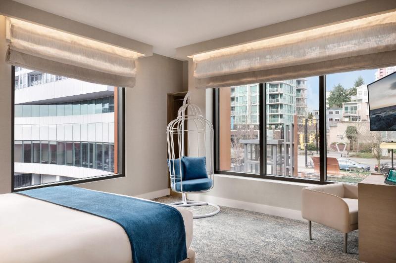 带大床的豪华间, Seaside Hotel North Vancouver