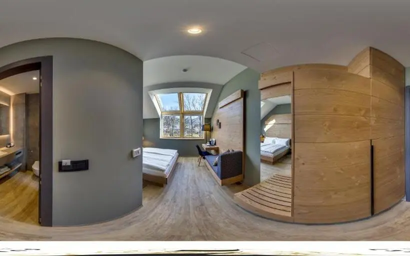 Deluxe room with river view, Boutique Hotel Sunrose 7   Gourmet & Spa