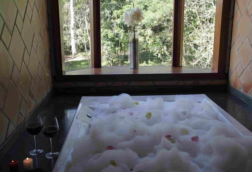 带按摩浴盆的套房, Pousada Vida Verde