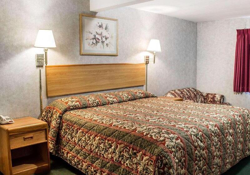 اتاق استاندارد با تخت بزرگ, Rodeway Inn Moosic Scranton