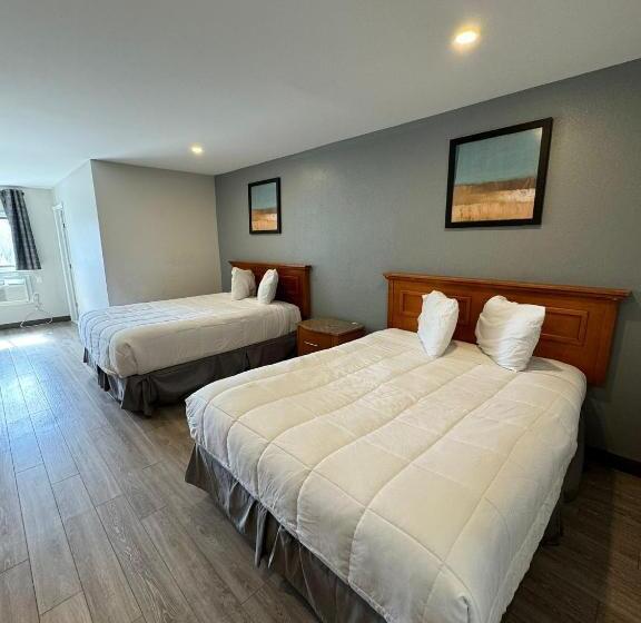 اتاق استاندارد با 2 تخت دوبل, Rodeway Inn Moosic Scranton