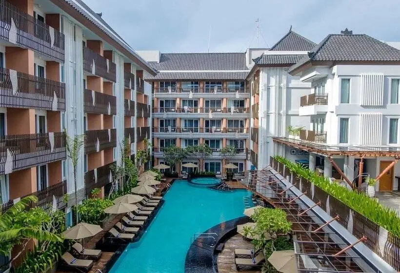 ダブルベッドスタンダードルーム, Fairfield By Marriott Bali Kuta Sunset Road