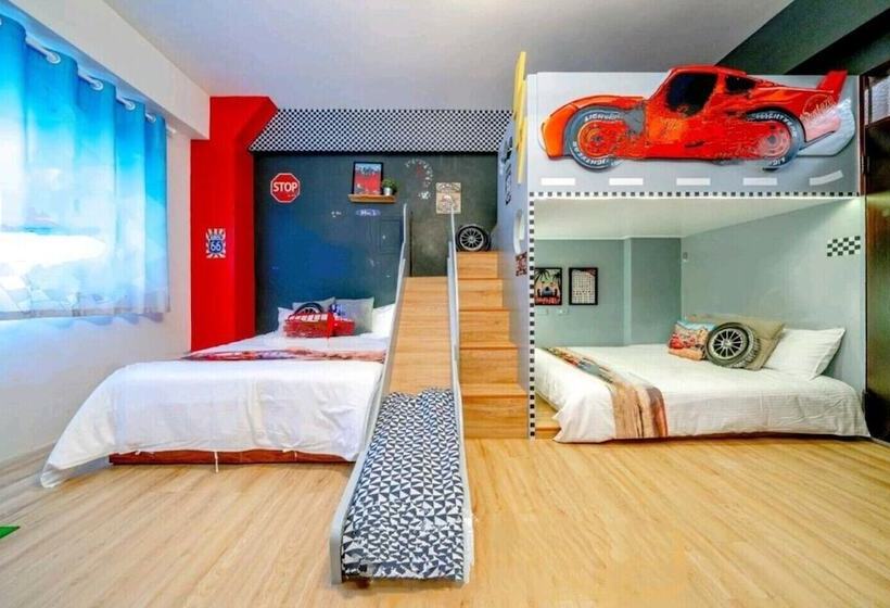 اتاق خانوادگی, Yilan 1955 Kids Friendly B&b