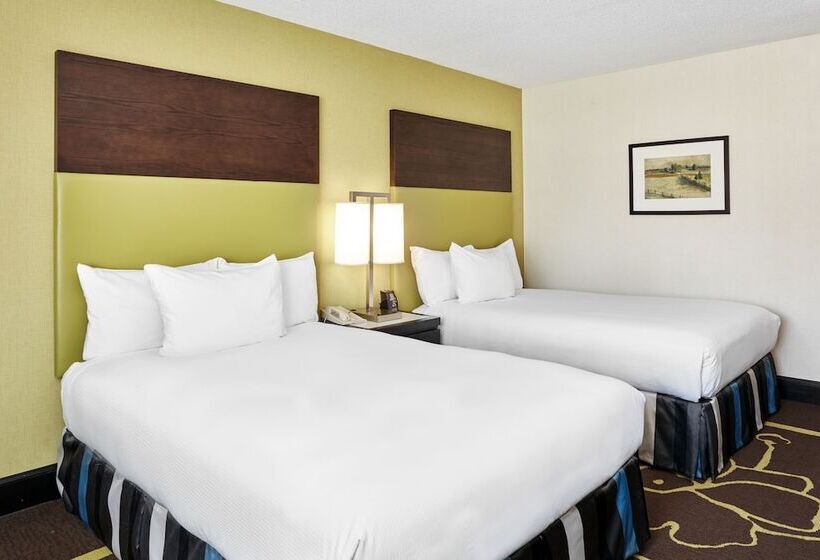 חדר סטנדרט שתי מיטות זוגיות, Doubletree By Hilton Charlotte Uptown
