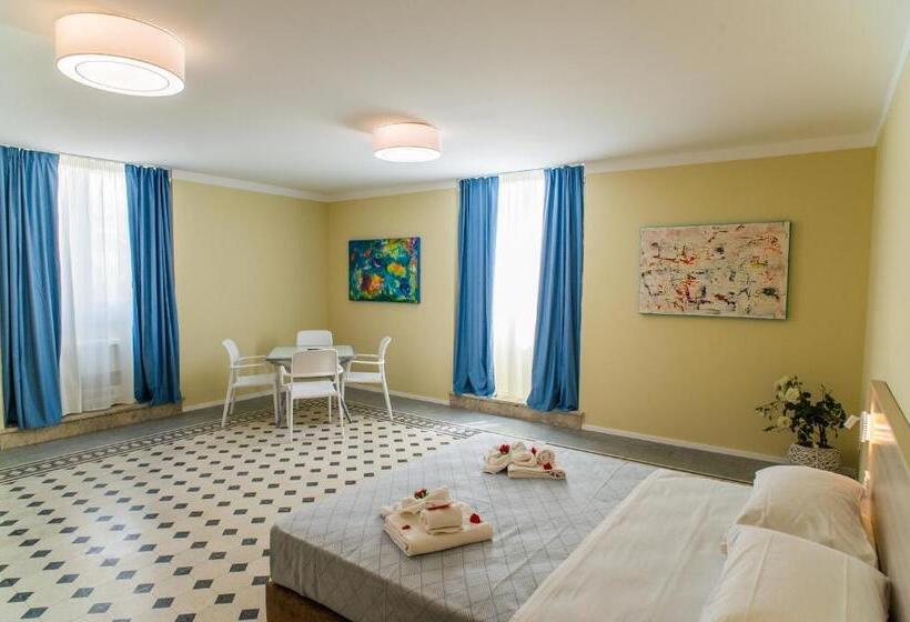 带2个卧室的套房, Historico Loft & Rooms Palazzo Adragna Xix