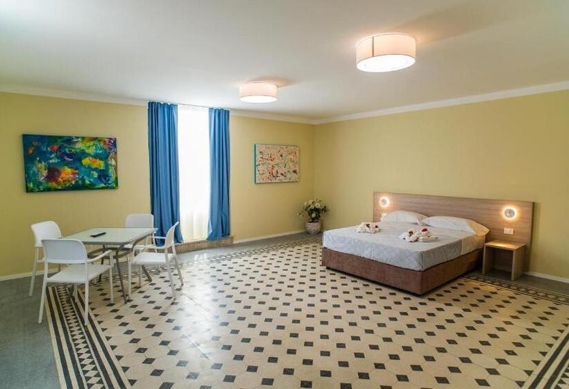 带2个卧室的套房, Historico Loft & Rooms Palazzo Adragna Xix