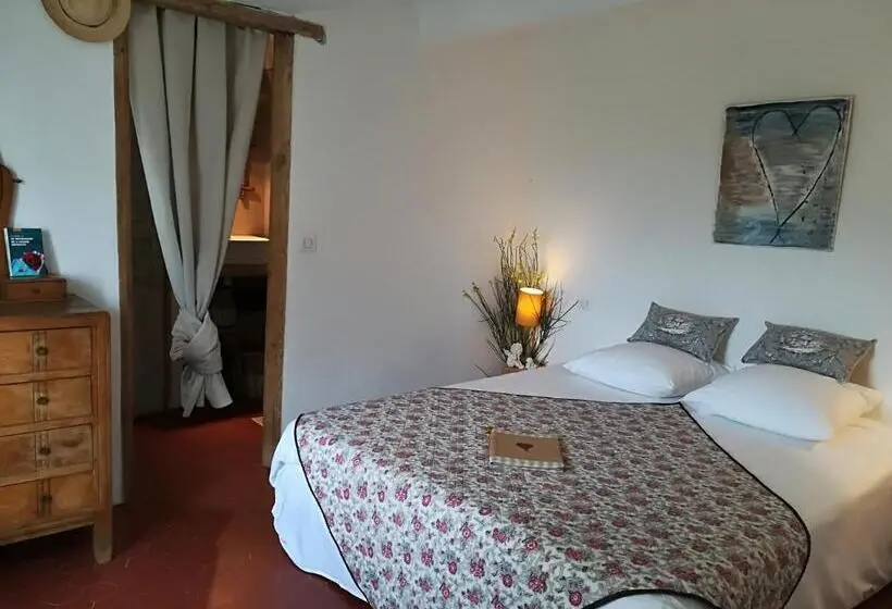Deluxe-huone Puutarhanäkymä, La Ferme Constantin