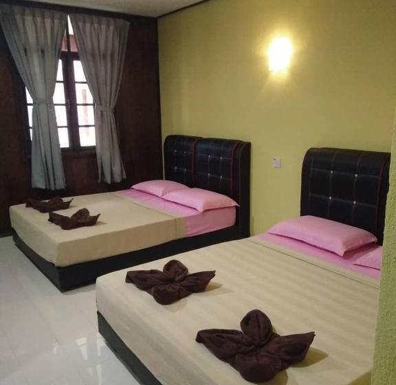 家庭房带园景, Samudra Beach Chalet