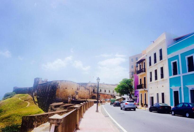 침실 1개 바다 전망 아파트, La Capitana Old San Juan Building