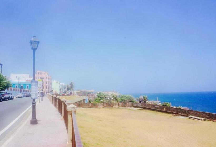 침실 1개 바다 전망 아파트, La Capitana Old San Juan Building