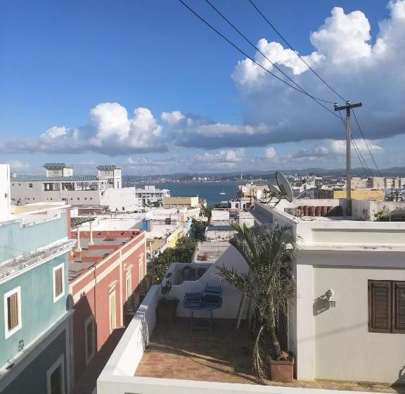 침실 1개 발코니 아파트, La Capitana Old San Juan Building