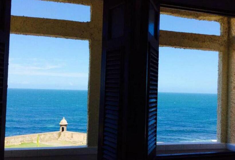 침실 1개 바다 전망 아파트, La Capitana Old San Juan Building