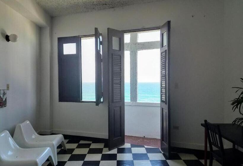 침실 1개 바다 전망 아파트, La Capitana Old San Juan Building