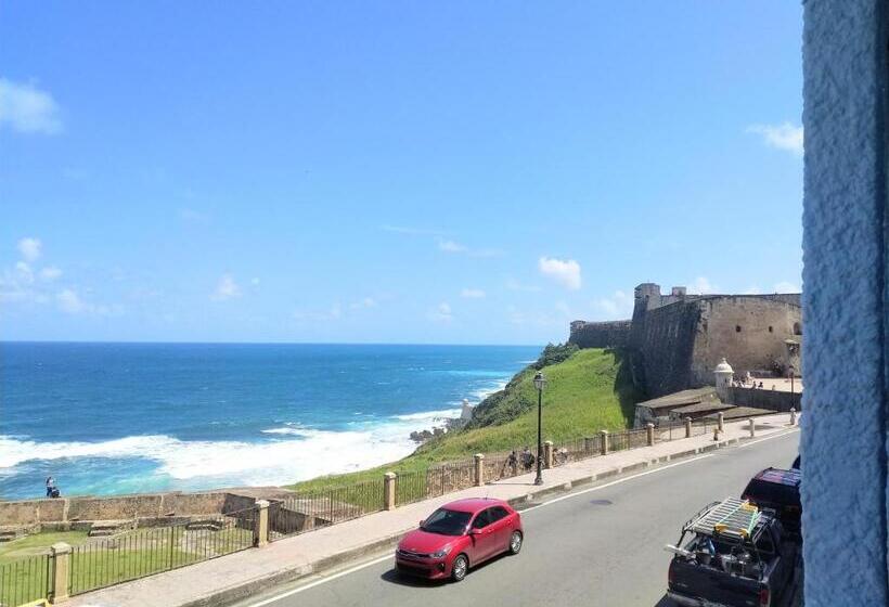 침실 1개 바다 전망 아파트, La Capitana Old San Juan Building