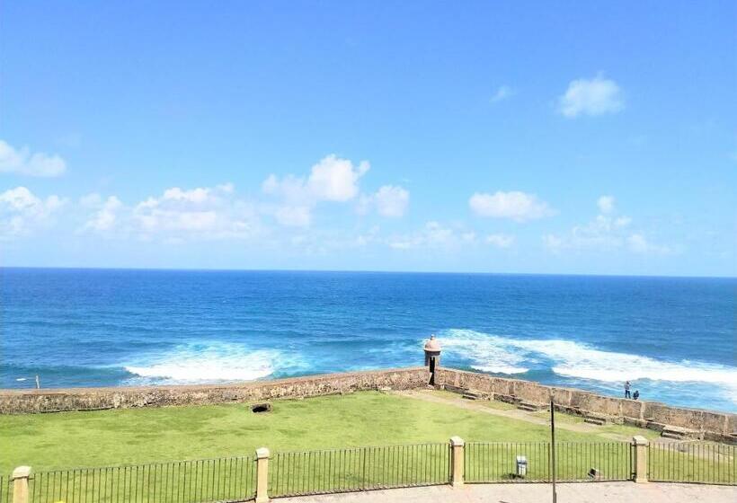 침실 1개 바다 전망 아파트, La Capitana Old San Juan Building