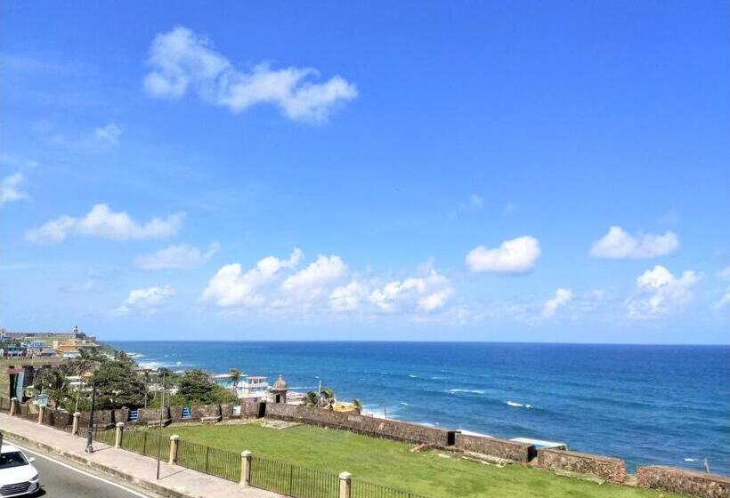 침실 1개 바다 전망 아파트, La Capitana Old San Juan Building