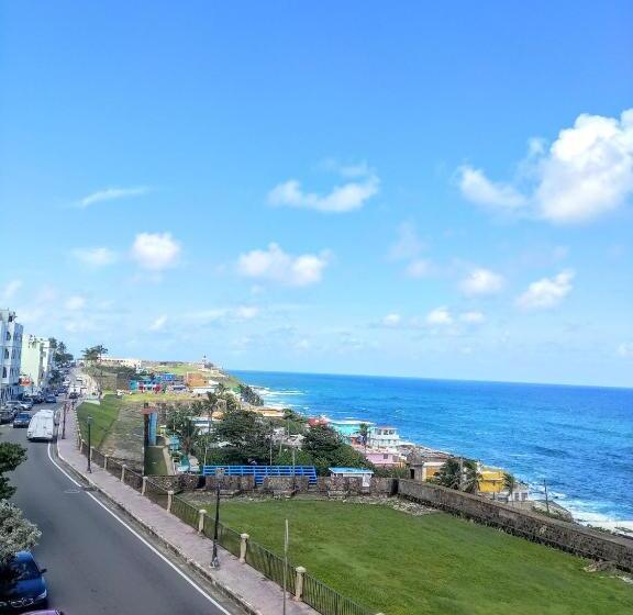 스탠다드 발코니 룸 바다 전망, La Capitana Old San Juan Building
