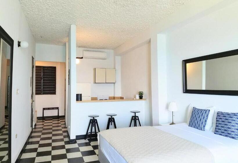 침실 1개 바다 전망 아파트, La Capitana Old San Juan Building