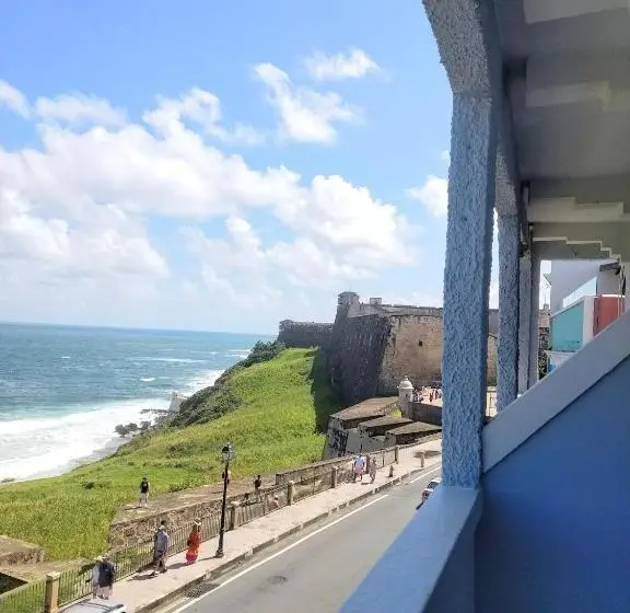 اتاق استاندارد با بالکن و چشمانداز دریا, La Capitana Old San Juan Building