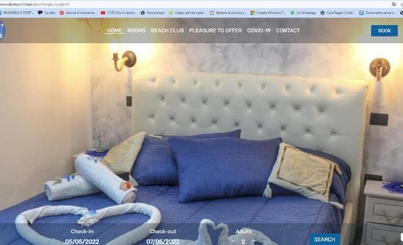 Номер Deluxe, Domus Michaeli B&b Pompei