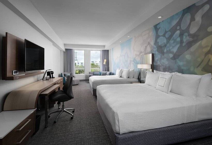 غرفة قياسية, Courtyard By Marriott Delray Beach