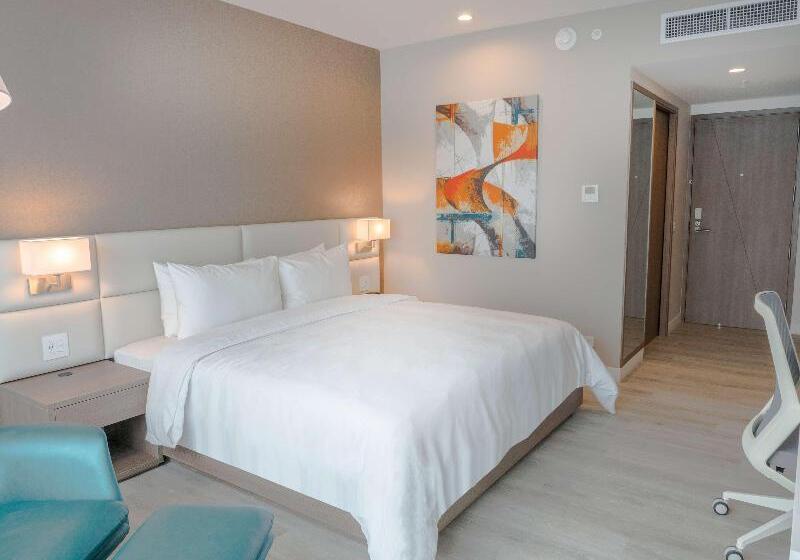 Стандартный Номер Кровать Кинг, Hilton Garden Inn Santa Ana San Jose