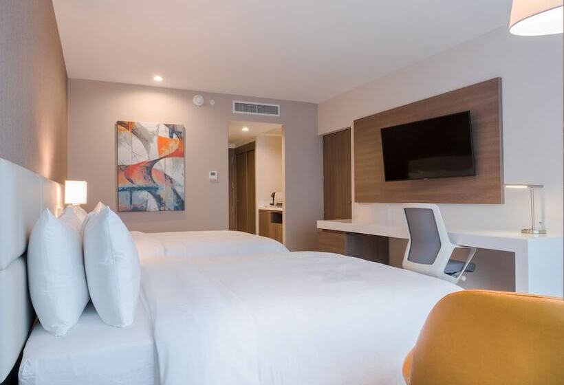 Номер Стандарт 2 Двуспальные Кровати, Hilton Garden Inn Santa Ana San Jose
