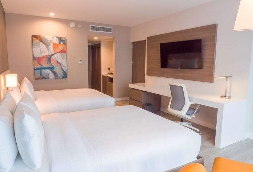 Номер Стандарт 2 Двуспальные Кровати, Hilton Garden Inn Santa Ana San Jose
