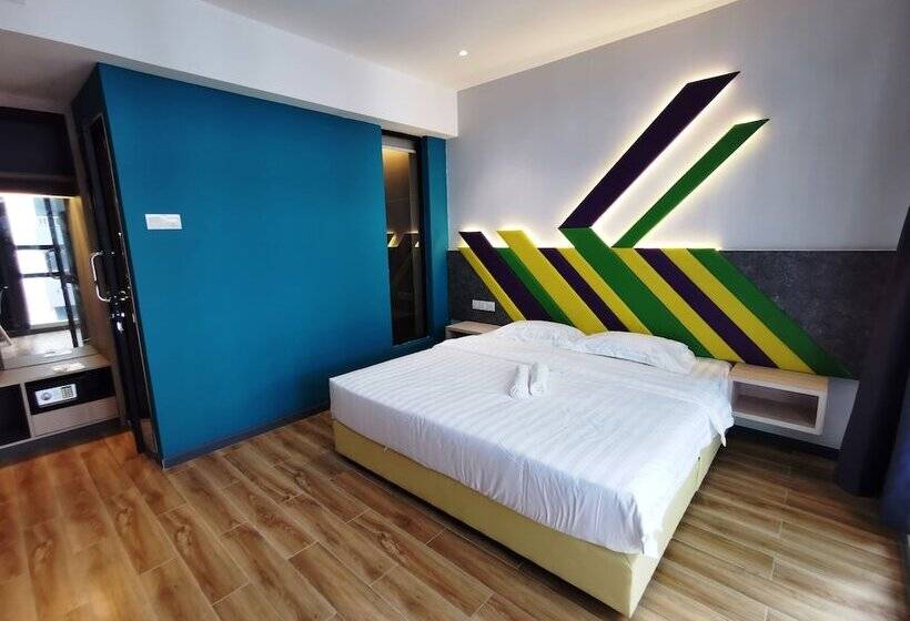 キングサイズベッドのデラックスルーム, Sovotel Conezion Putrajaya