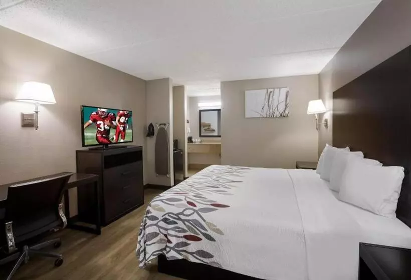 キングサイズベッドのスーペリアルーム, Red Roof Inn Atlanta Airport Ne Conley