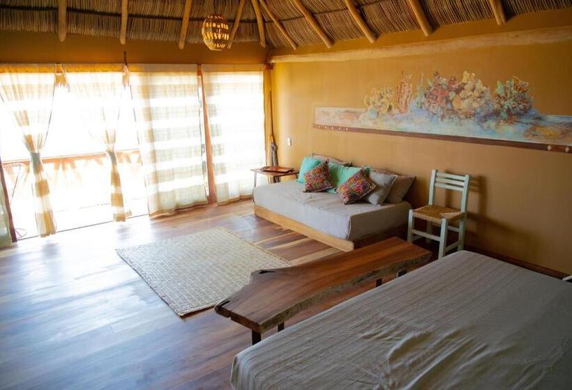 스탠다드 룸 킹사이즈 침대, Amaca Beach Hotel   Eco Resort Quiimixto