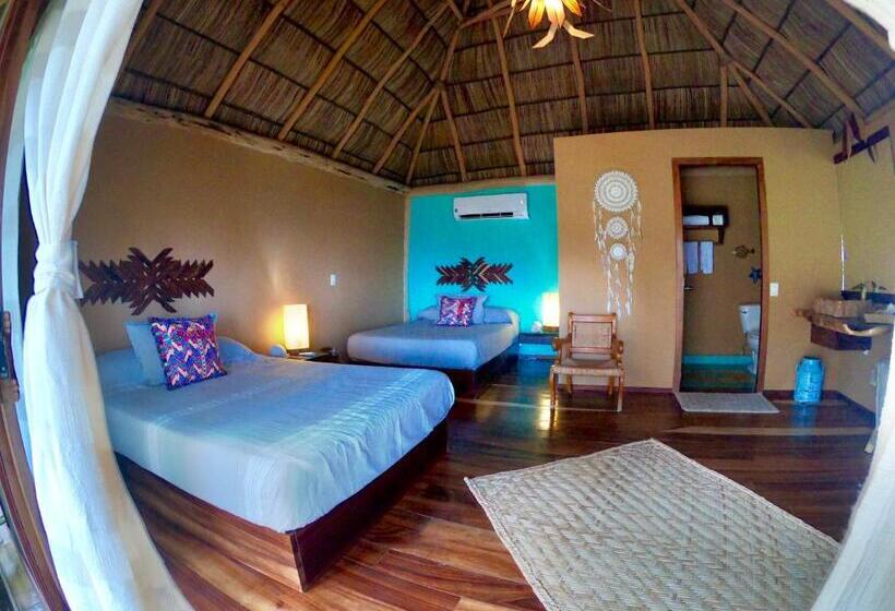 디럭스 룸, Amaca Beach Hotel   Eco Resort Quiimixto