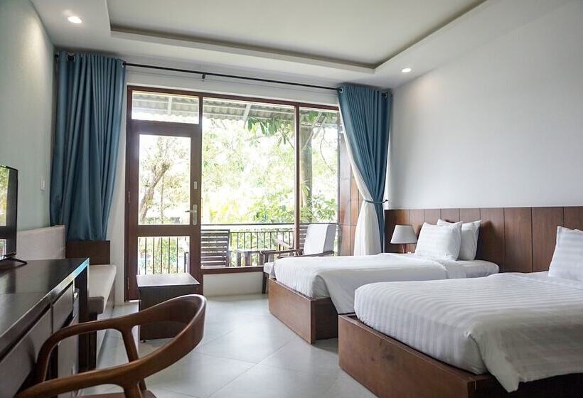 دیلکس آپارتمان 1- خوابه با چشم انداز استخر, Kingo Retreat Resort