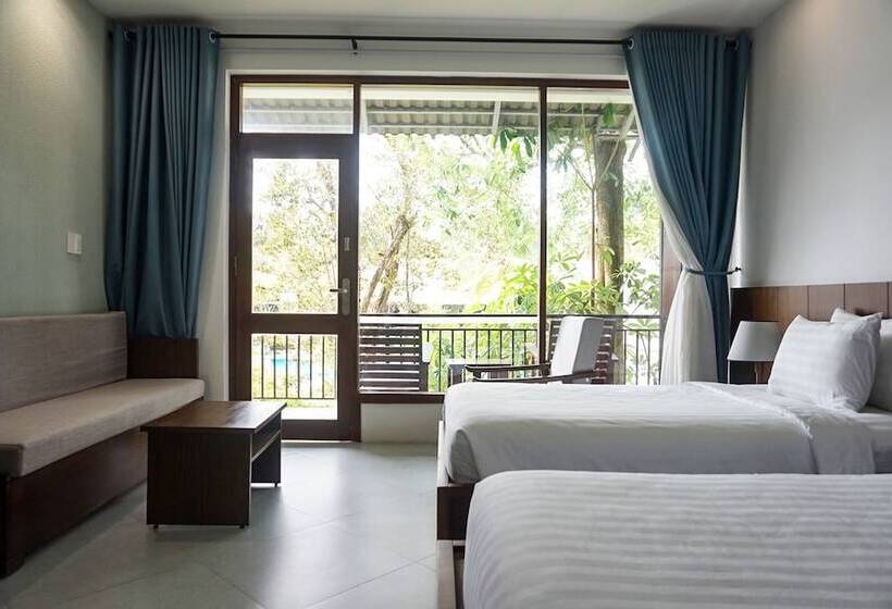 دیلکس آپارتمان 1- خوابه با چشم انداز استخر, Kingo Retreat Resort