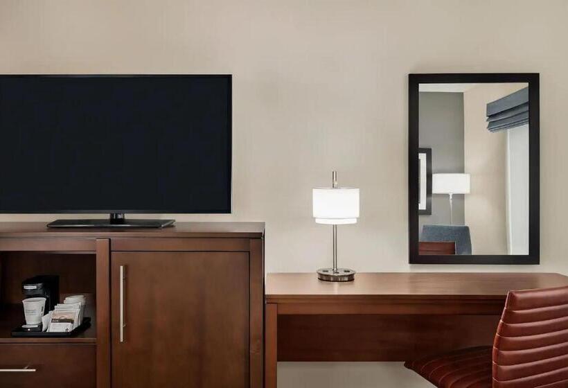 带大床的标准间, Courtyard By Marriott Seattle Seatac Airport