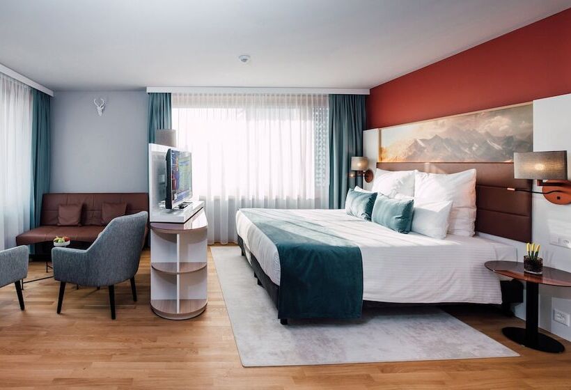 Номер Deluxe, Leonardo Hotel Zurich Airport
