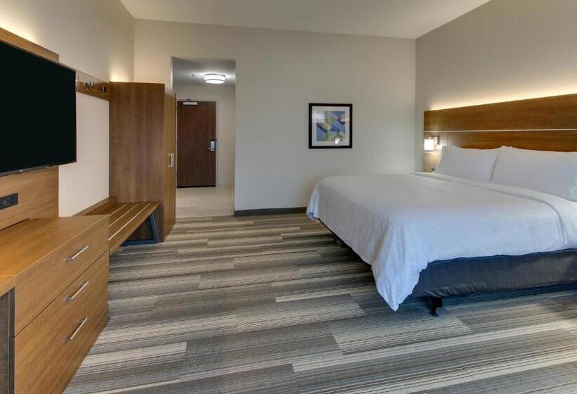 适合残疾人士使用的带超级大床的标准间, Holiday Inn Express & Suites   Nashville Metrocenter Downtown, An Ihg