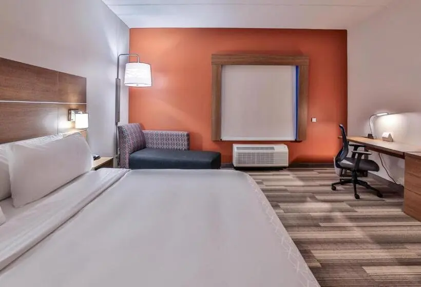 身障者適用キングサイズベッドルーム, Holiday Inn Express & Suites   Nashville Metrocenter Downtown, An Ihg