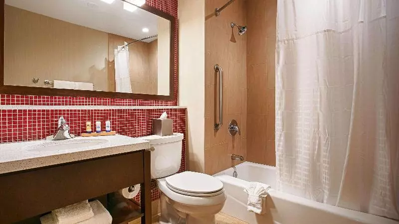 キングサイズベッドのスタンダードルーム, Best Western Plus Rancho Cordova Inn