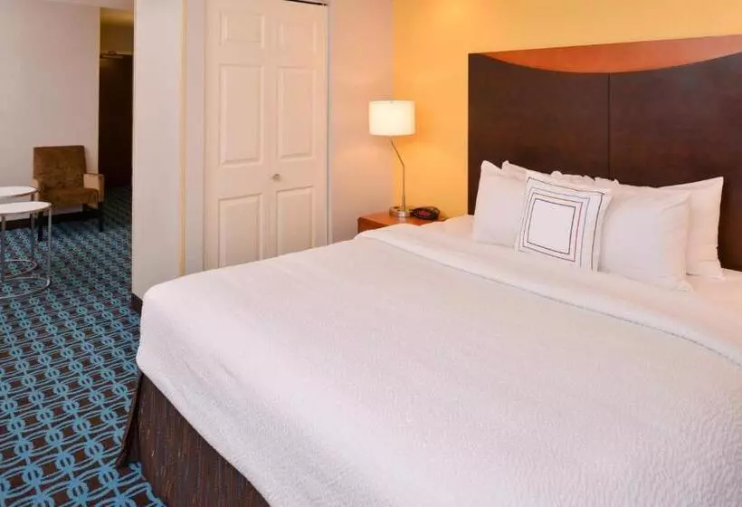 キングサイズベッドのデラックスルーム, Fairfield Inn & Suites Hattiesburg / University