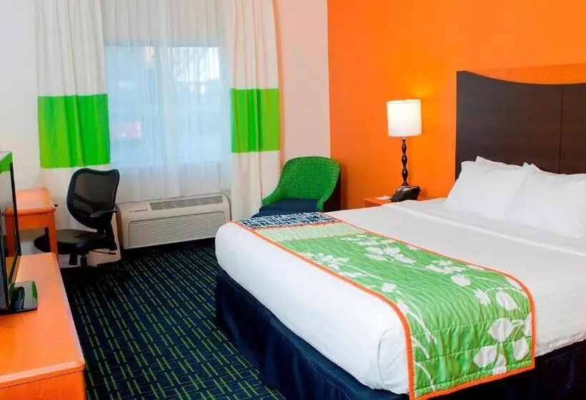 キングサイズベッドのスタンダードルーム, Fairfield Inn & Suites Joliet North/plainfield