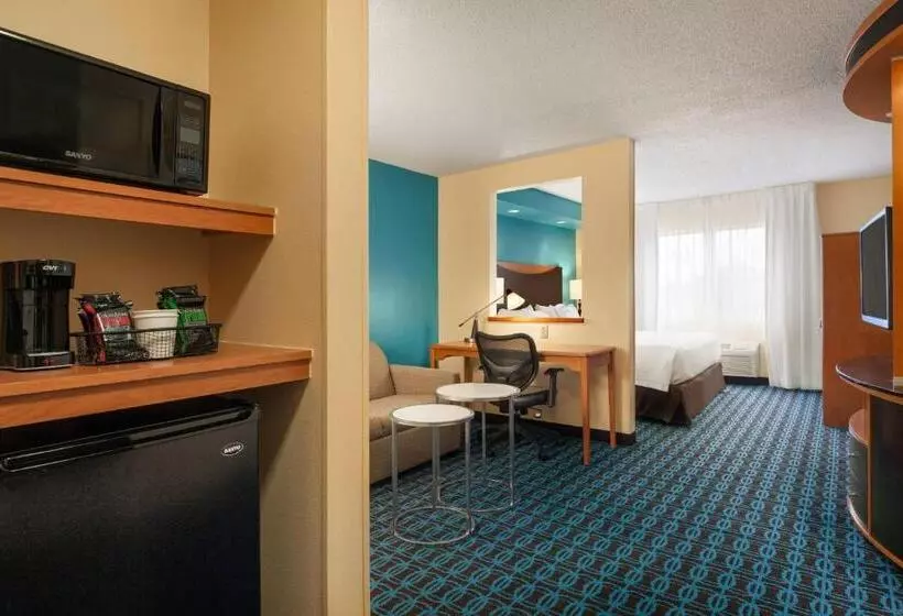 キングサイドベッドのスタンダードワンルーム, Fairfield Inn & Suites Omaha East/council Bluffs, Ia