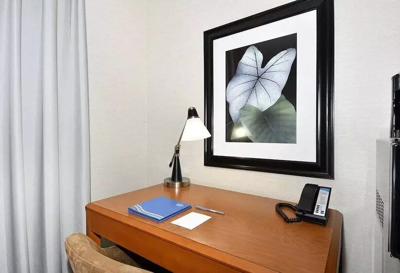 ２ダブルベッドのスタンダードルーム, Fairfield Inn & Suites By Marriott Portland Airport