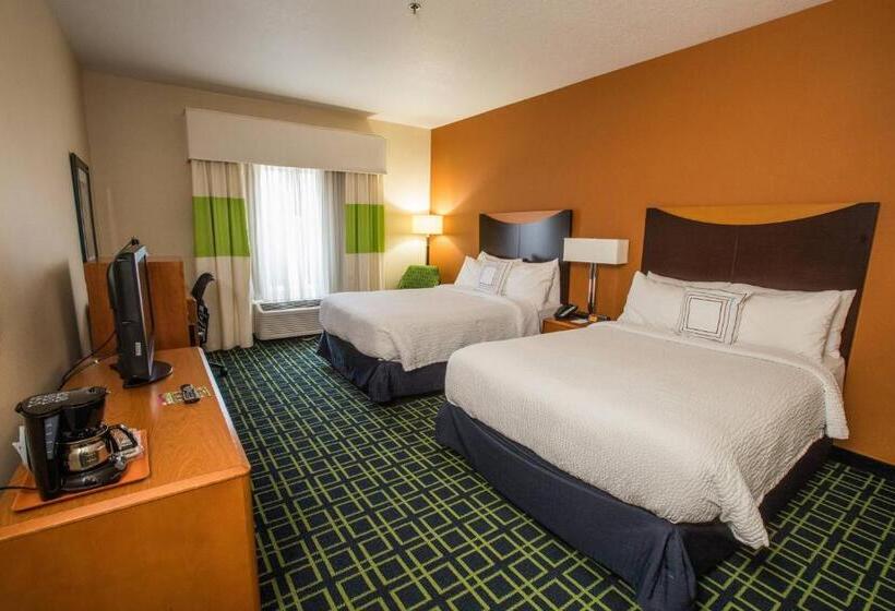 חדר סטנדרט שתי מיטות זוגיות, Fairfield Inn & Suites By Marriott Portland Airport