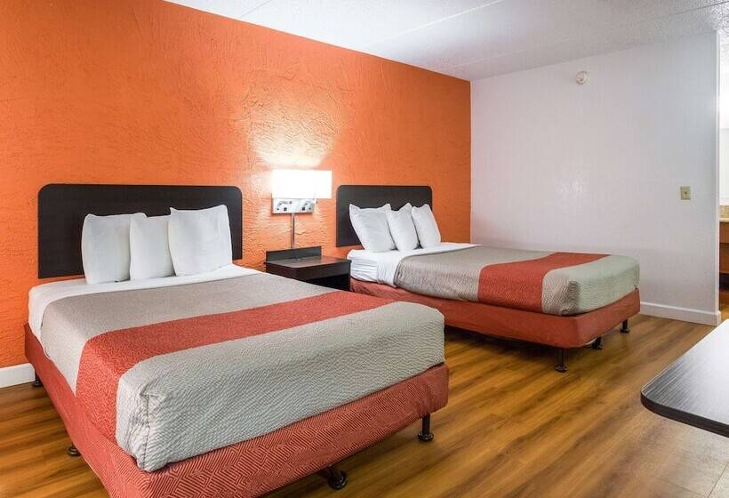 스탠다드 룸 더블 침대 2개, Motel 6prospect Heights, Il