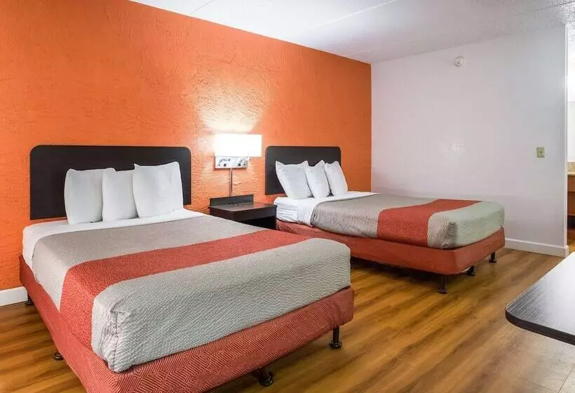 ２ダブルベッドのスタンダードルーム, Motel 6prospect Heights, Il