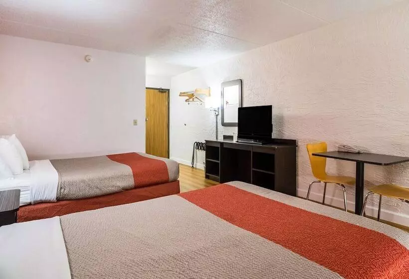 ２ダブルベッドのスタンダードルーム, Motel 6prospect Heights, Il