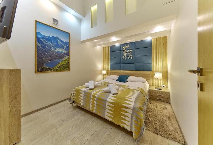 Апартаменты Пентхаус 1 Спальня, Aparthotel Giewont