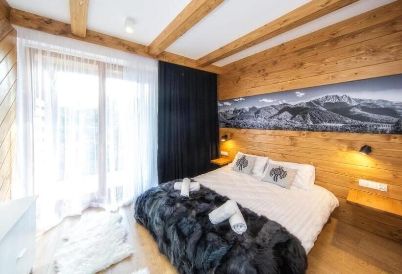 Апартаменты 2 Спальни с Бассейном, Aparthotel Giewont